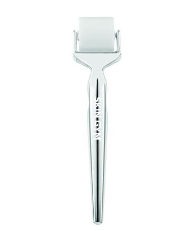 SKIN GYM Microfusion Dissolving Hyaluronic Roller Non-Invasive Microneedling Alternative 3000+ Hyaluronic Acid & Peptide Tips for Smooth Supple Youthful Skin Includes 1 Tool + 3 Roller Heads
