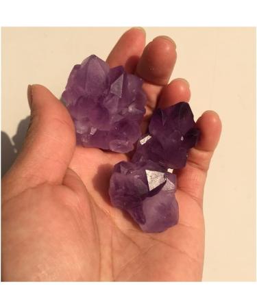 Crystal Natural Rough Amethyst Crystal Gemstone Flower Metaphysical raw Stone for Jewelry Making ERTEYIN - Buy Online on GoSupps.com