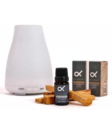 100% Pure Palo Santo Essential Oil - Organic & All Natural | Ideal for Diffuser Skin Perfume Candles Spray & Bath - 0.34oz - Buy Online on GoSupps.com