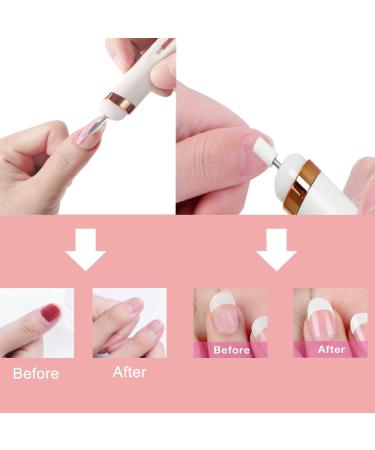 ThreeH Electric Nail File Portable Nail Drill for Acrylic Gel Nails Manicure Pedicure Nail Set Polishing Shape Tools Salon Home Use White - Buy Online on GoSupps.com