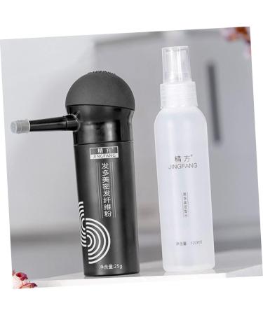 HAPINARY 4 Pcs Silicone Nozzle Spray Applicator Pump Fiber Powder Spray Bottle Plastic Abs Black - Buy Online on GoSupps.com