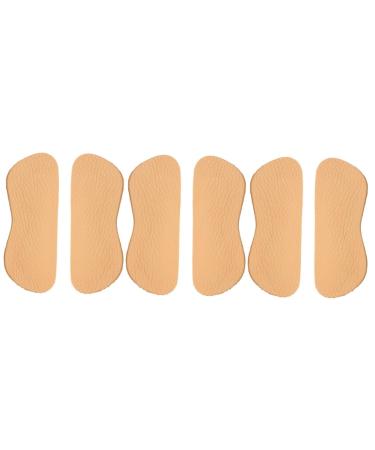 3 Pairs Heel Cushion Shoe Sticker Heel Pad High-Heeled Shoe Pad Heelpiece Pads