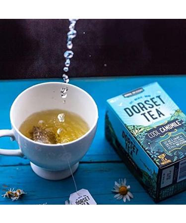 Dorset Tea Cool Camomile Tea Bags - 80 Count, Caffeine Free Herbal Tea - Buy Online on GoSupps.com