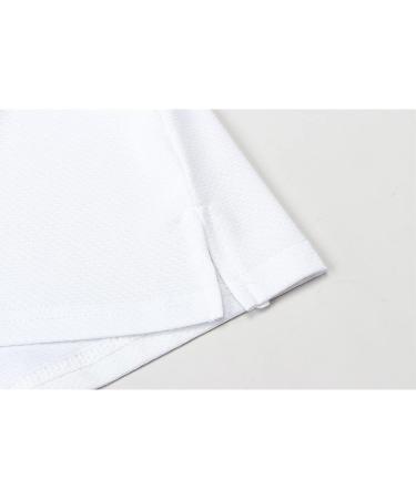 Vidusou Women's Sleeveless Golf Polo Shirt - Lightweight Tennis Sport Top (Large, White) - Buy Online on GoSupps.com