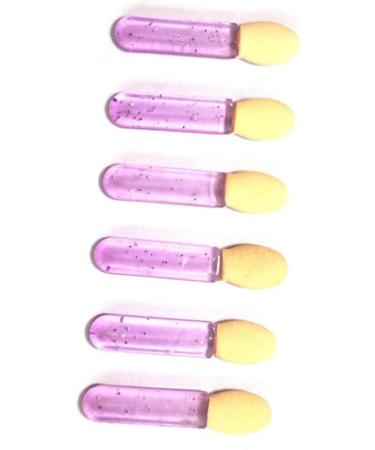 FRCOLOR 200 Pcs Eye Makeup Disposable Eyeshadow Sponge Brush Eyeshadow Nail Brush Tool Oval Miss 3.6X1.2 cmx2pcs Violetx2pcs - Buy Online on GoSupps.com