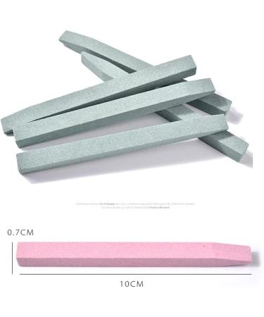 dijiusidy 2 Pieces Nail Files Manual Handheld Manicure Pedicure Sanding Tips Buffer Portable Toenail Polishing Sand Blocks Tools - Buy Online on GoSupps.com