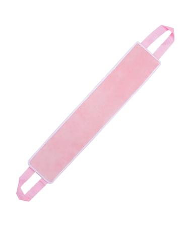 Angoily Flocking Back Strip Fake Tan Back Applicator Back Used Tanning Band Bathroom Supplies Pink Tools Back Tanning Strip Tanning Band for Back Lotion Tanning Tool Face Fiber Accessories