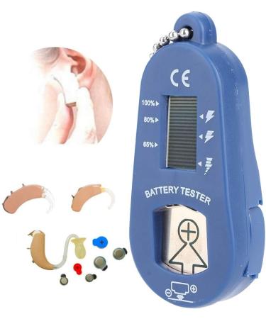 Hearing Aid Battery Tester - Small Battery Tester with LCD Display Battery Checker Battery Measuring Tool for Hearing Aid - Buy Online on GoSupps.com
