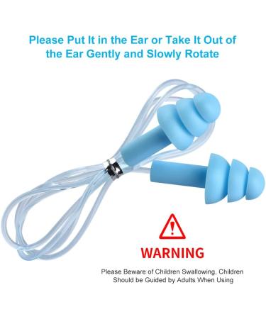 5 Pairs Reusable Super Soft Silicone Earplugs  Comfortable Ear Plugs That can Quickly Eliminate Noise  Suitable for Swimming  Sleeping  Snoring  Working  Studying  Loud Noise - Buy Online on GoSupps.com