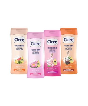 CLERE Hand and Body Lotion Nourishing Cocoa Butter 400 ml (Pack of 2) - Buy Online on GoSupps.com