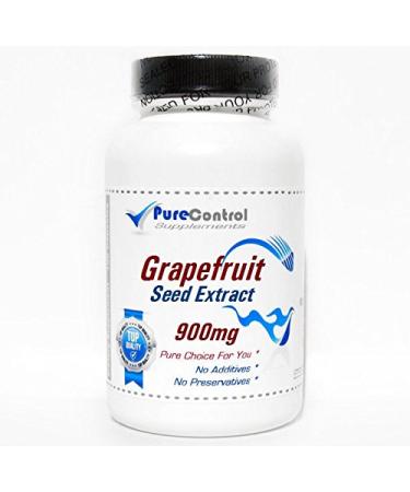 Grapefruit Seed Extract 900mg // 100 Capsules // Pure // by PureControl Supplements