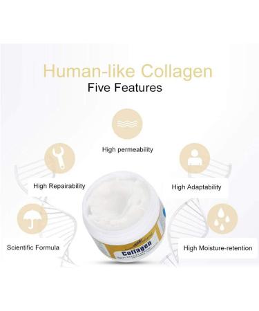 Collagen Beauty Cream Made with 100% Pure Human-like Collagen 80g Anti Aging Face Hydrating Moisturizer City Beauty Sculpting Cream Skin Firming Cream Smooth Wrinkles & Fine Lines - Buy Online on GoSupps.com