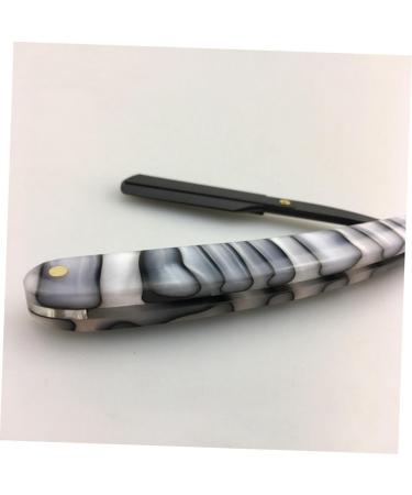 Beavorty Metal Hand Razor - Steel Straight Razor for Men | Safe Hairdressing Tool - Buy Online on GoSupps.com