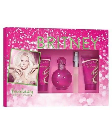 Fantasy by Britney Spears Gift Set Women's Perfume - 4pc