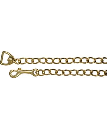 Partrade Stud Chain Nickel Plated Swivel Eye Durable Training Chain Horses 30"
