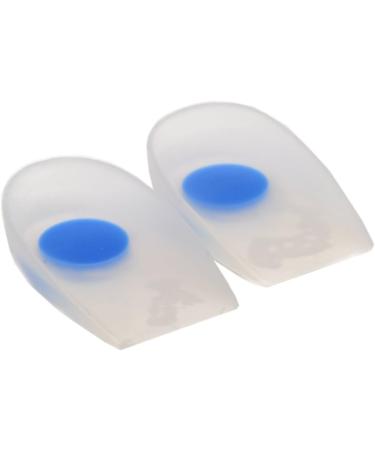 Boolavard Silicone Gel Heel Inserts - 100% Medical Grade for Plantar Support & Comfort - Medium Size Orthotic Solution - Buy Online on GoSupps.com