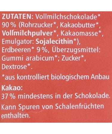 Buy Landgarten Organic Strawberry in Milk Chocolate - Pack of 3 (50g) | Premium Quality Treats - Buy Online on GoSupps.com