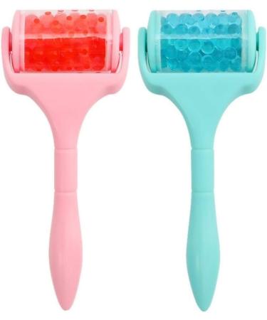 JIAHAO Ice Roller Facial Massager Ice Muscle Beauty Apparatus Ice Rolling Lifting Firming Tighten Skin Tone and Reduce Wrinkles (Blue) - Buy Online on GoSupps.com