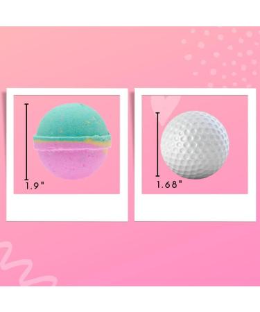 Kristine's Tropical Getaway Shower Bath Bomb 6-Pack - Handmade Shea Butter, Fizzy & Scented, Moisturizing for Sensitive Skin - Relaxing Gifts for Women & Kids - Buy Online on GoSupps.com