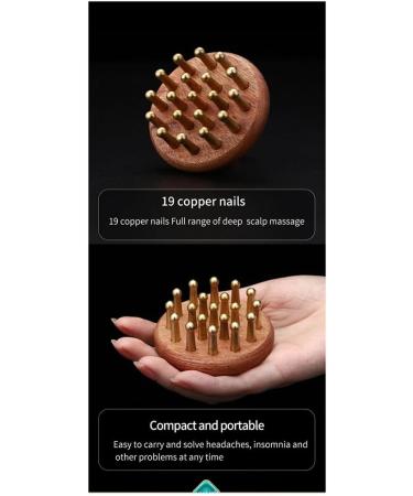 Guijialy Meridian Massage Comb Head | GUA-SHA Tool for Wood Therapy & Blood Circulation | High-Quality Scratch Massager - Buy Online on GoSupps.com