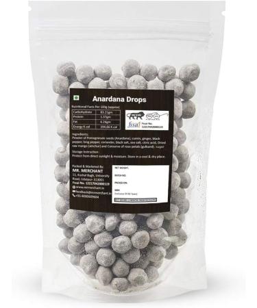 Anardana Pomegranate Drops Candy - Indian Fruit Toffee 400 gm (14.10 OZ) by Mr. Merchant - Buy Online on GoSupps.com