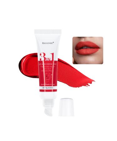 Ibcccndc Cream 3 in 1 Lip + Cheek + Eye  Cheek Blush & Lip Tint & Eyeshadow Makeup Stick Easy To Use  Waterproof  Long-lasting  Ideal Makeup Gifts for All Skin Tones (5)