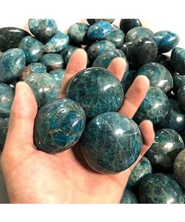 5pc 130g-150g Natural Blue Apatite Tumbled Crystals Stones Obelisk - Buy Online on GoSupps.com