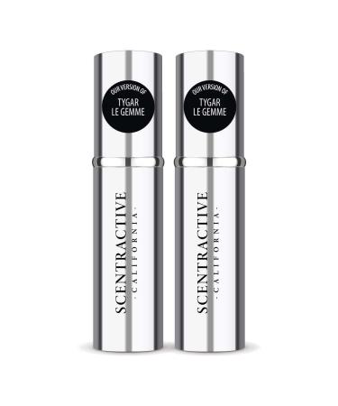 CA Perfume Impression of Tygar Le Gemme For Men Replica Version Fragrance Dupes Concentrated Long Lasting Eau de Parfum Spray Refillable Atomizer Bottle 0.17 Fl Oz/5ml-X2 BVLGR TYGAR LE GEMME IMPRESSION 0.34 Fl Oz (Pack of 1)