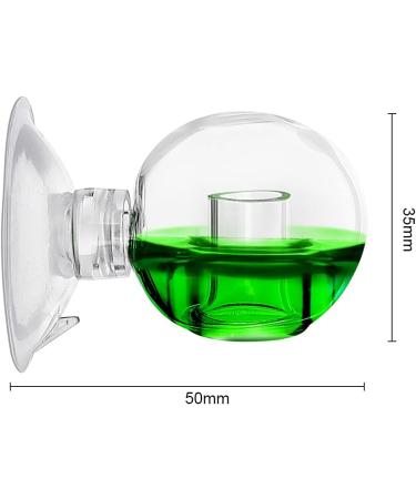 Buy CO2 Permanent Test Aquarium Orb - 2 Piece CO2 Tester Checker for Freshwater Aquariums | Durable Glass Aquarium Accessory 5x3.5cm - Buy Online on GoSupps.com