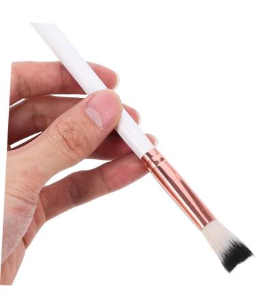 HONMEET Fish Tail Brush Blush Brush Nose Shadow Brush Women Makeup Brush Powder Makeup Brush Foundation Brush Brushes for Nose Makeup Brush for Nose Contour Cosmetic White Highlight Miss 18.50X1.00X1.00CM White - Buy Online on GoSupps.com
