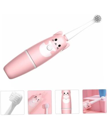 FRCOLOR 2 Pcs Kids Electric Toothbrush - Travel & Household Tooth Cleaning Brush Pink Baby USB Oral Care - Buy Online on GoSupps.com