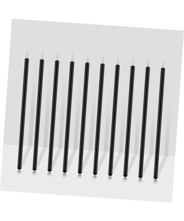 Baluue 100pcs Cosmetics Brush Liquid Makeup Eyeliner Applicator Tool Eye Makeup Eyeliner Liquid Brush White 10X0.5X0.5cm White - Buy Online on GoSupps.com