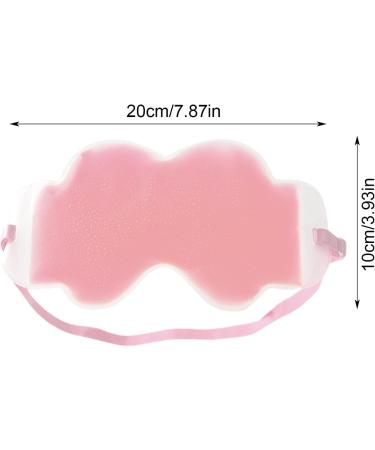 Cooling Eye Masque | Reusable Gel Eye Perfect Fit Sleeping Tool for Business Trip Travel Home and Car Pink - Buy Online on GoSupps.com