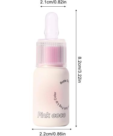  Linsition Lip Shine | Bottle Milk Glaze Mirror Plumping Oil Lip Moisturizing Glossy Lip Plumper and Stain for Girls Women Cosmetics Lip Stain Dye for Girls - Buy Online on GoSupps.com