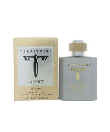 TERRITOIRE Lucky 3.4 Oz Eau De Toilette Spray | Fragrance For Men