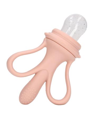 Shop Pink Silicone Baby Fruit Food Pacifier | Safe & Convenient Everyday Use | International Shipping - Buy Online on GoSupps.com