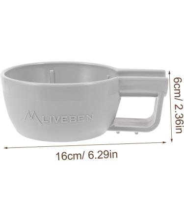 FRCOLOR Shaving Cream Bowl - Men's Shaving Mug & Lather Dish for Travel | Premium Beard Care - Buy Online on GoSupps.com