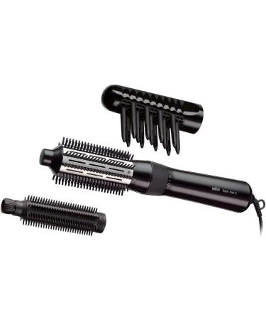 Brown Satin Hair Curl Brush & Power Perfection Hair Dryer Bundle - Professional Warm Air Styling Tools | AS 330 & HD180 - Buy Online on GoSupps.com