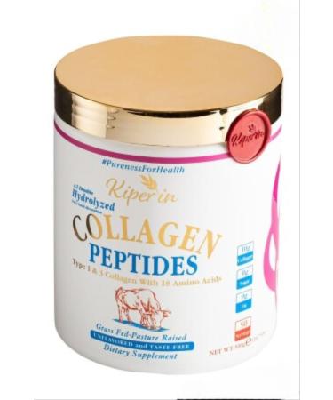 Kiperin%100 Saf Ve Do al Y ksek Biyoaktif ift Hidrolize Kolajen Peptitler i eren Diyet Takviyesi (50g nl k)