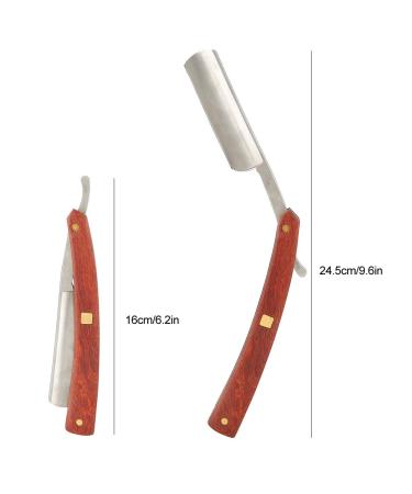 Buy Traditional Barturaser - Wooden Handle Hairdresser & Kohlschneider for Professional Beard Care - Manual Precision Grooming Tool - Buy Online on GoSupps.com
