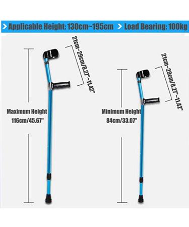 Crutches Medical Adults Adjustable Crutches Aluminum Crutches Adult Pair of Crutches Adjustable Support Forearm Cane question Marche Mobility Assistance Beautiful Scenery Bathing in Sunlight - Buy Online on GoSupps.com