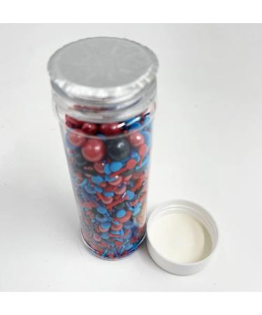Spiderman Sprinkles for Cake Decorating Edible 120g/4.2oz Cake Decorations Fancy for Cupcake Decorations Ice Cream Toppings Edible Cake Cupcake Decorating Jimmies Nonpareils Sugar Pearl Sprinkles - Buy Online on GoSupps.com
