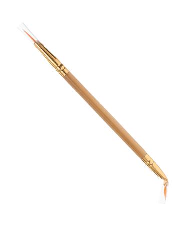 Healeved 2 Pcs Brush Tool. Eyeliner Brush Straight Bent Angled Brush
