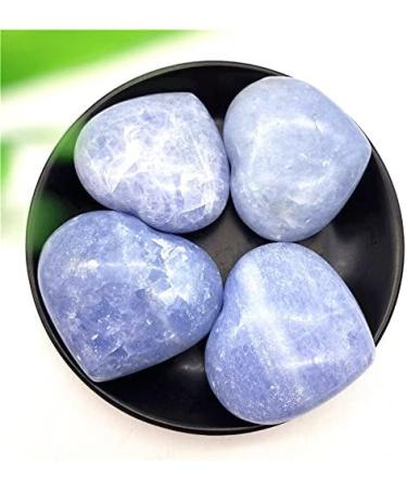 Natural Crystal Rough 1pc Natural Blue Celestite Heart Shaped Hand Made Quartz Crystal Gemstones Stone Natural Stones and Crystal - Buy Online on GoSupps.com