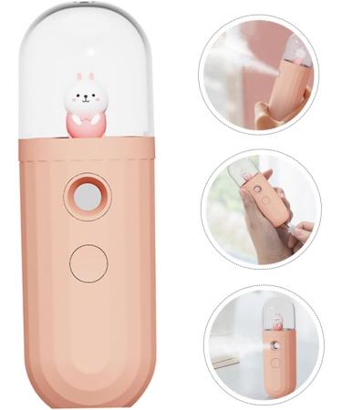 minkissy Humidifier Hydrating Instrument Portable Face Humidifier Cool Mist Sprayer USB Facial Mister Face Mister Sprayer Steamer for Facial Face Beauty Tools Beauty Instrument Pc Pink Care - Buy Online on GoSupps.com