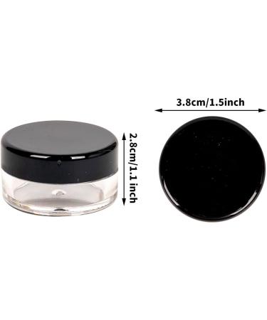 Sgehai 16-Piece Transparent 15ml Jars with Lids - Perfect for Lip Balm Creams & More - Empty Storage Solutions for Your DIY Projects - Buy Online on GoSupps.com