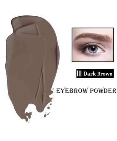 3-in-1 Waterproof Eyebrow Makeup Kit | Eyebrow Tattoo Pencil, Powder, and Eyeliner | Long-Lasting & Buildable | Dark Brown/Black | Includes 10 Stencils - Buy Online on GoSupps.com