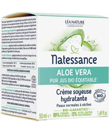 Natessance Aloe Vera Pur Jus Bio Moisturizer Bio 50 ml - Buy Online on GoSupps.com