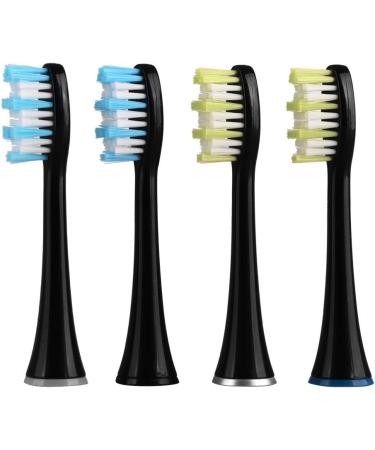 Buy Mornwel D01 Replacement Brush Heads - Dental Care Tools D903/D904 (Black) - International Shipping Available - Buy Online on GoSupps.com