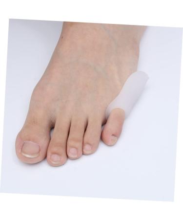 2pcs Silicone Gel Crib Foot Protectors for Small Toe - Orthotic Toe Sleeve for Little Toe Care - Buy Online on GoSupps.com